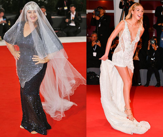 19 cамых забавных и глупые образов звезд с красной дорожки Венецинского кинофестиваля