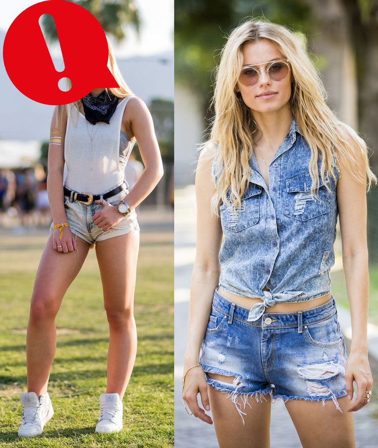 Как носить короткие джинсовые шорты, чтобы избежать модной катастрофы!