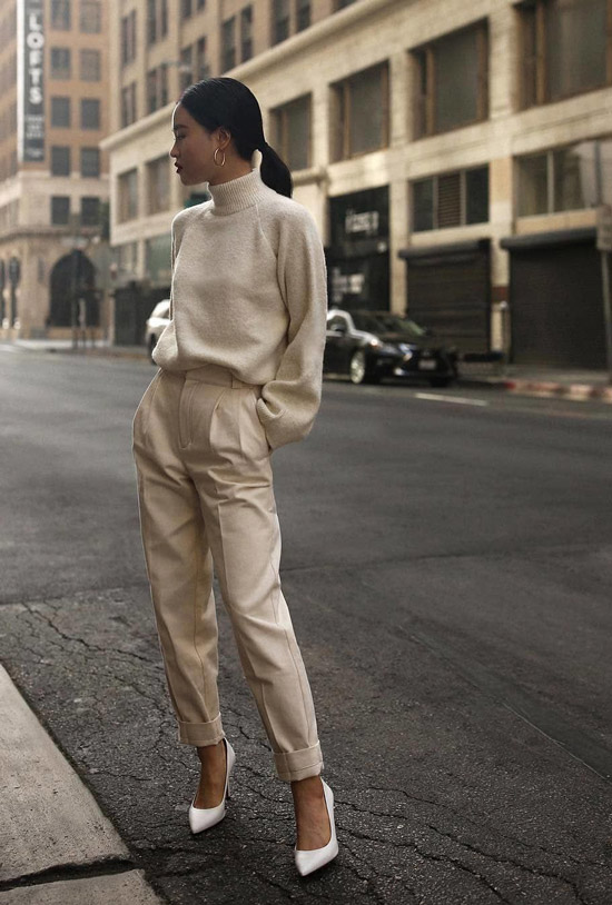 Ода минимализму: стильный образ без лишних деталей для уверенных дeвyшек