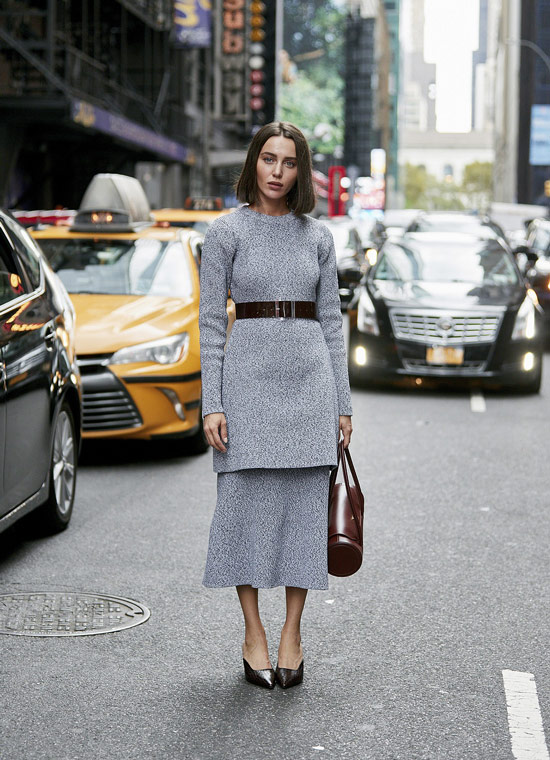 Трикотажные костюмыуютная тенденция осени 2019